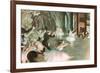 Rehearsal on Stage Edgar Degas-Edgar Degas-Framed Art Print