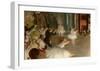 Rehearsal on Stage-Edgar Degas-Framed Giclee Print