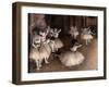 Rehearsal on Stage-Edgar Degas-Framed Giclee Print