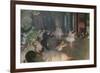 Rehearsal on Stage-Edgar Degas-Framed Art Print