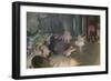 Rehearsal on Stage-Edgar Degas-Framed Art Print