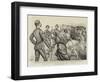 Rehearsing for the Christmas Pantomimes, Drilling the Troops-Charles Paul Renouard-Framed Giclee Print