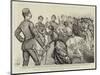 Rehearsing for the Christmas Pantomimes, Drilling the Troops-Charles Paul Renouard-Mounted Giclee Print