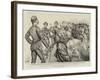 Rehearsing for the Christmas Pantomimes, Drilling the Troops-Charles Paul Renouard-Framed Giclee Print