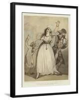 Rehearsing in the Green Room-null-Framed Giclee Print
