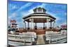 Rehoboth Beach, Delaware - Bandstand Day-Lantern Press-Mounted Art Print