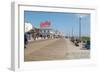 Rehoboth Beach, Delaware - Boardwalk-Lantern Press-Framed Art Print