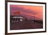Rehoboth Beach, Delaware - Dolles and Sunset-Lantern Press-Framed Premium Giclee Print
