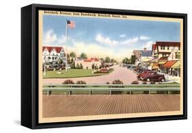 Rehoboth Beach, Delaware-null-Framed Stretched Canvas