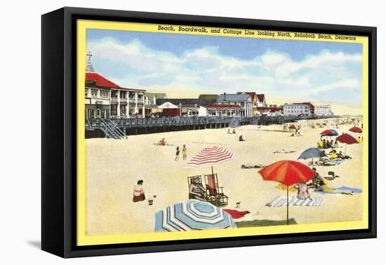Rehoboth Beach, Delaware-null-Framed Stretched Canvas