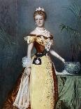 Auguste Viktoria, German Empress, Late 19th Century-Reichard & Lindner-Framed Giclee Print