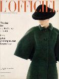 L'Officiel, October 1963 - Manteau de Givenchy-Reichle-Framed Stretched Canvas