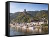 Reichsburg Castel, Cochem, Moselle River, Rhineland-Palatinate, Germany, Europe-Gavin Hellier-Framed Stretched Canvas