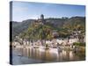 Reichsburg Castel, Cochem, Moselle River, Rhineland-Palatinate, Germany, Europe-Gavin Hellier-Stretched Canvas