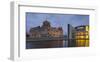 Reichstag and Paul Loebe House in the evening, Berlin, Germany-null-Framed Art Print