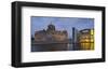 Reichstag and Paul Loebe House in the evening, Berlin, Germany-null-Framed Art Print