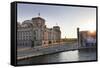 Reichstag at Sundown, Berlin, Germany-Markus Lange-Framed Stretched Canvas