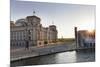 Reichstag at Sundown, Berlin, Germany-Markus Lange-Mounted Photographic Print