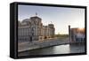 Reichstag at Sundown, Berlin, Germany-Markus Lange-Framed Stretched Canvas