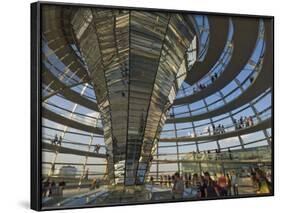 Reichstag Building, Designed by Sir Norman Foster, Berlin, Germany-Neale Clarke-Framed Photographic Print