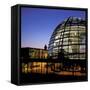 Reichstag Domed Roof, Berlin, Germany-Walter Bibikow-Framed Stretched Canvas