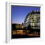 Reichstag Domed Roof, Berlin, Germany-Walter Bibikow-Framed Photographic Print