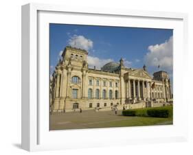 Reichstag Parliament Building, Berlin, Germany, Europe-Neale Clarke-Framed Photographic Print