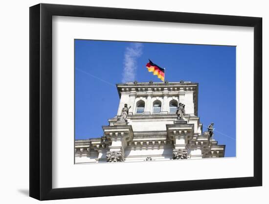 Reichstag. Parliament Building. Berlin. Germany-Tom Norring-Framed Photographic Print