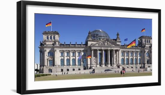 Reichstag Parliament Building, The Dome by Norman Foster architect, Mitte, Berlin, Germany, Europe-Markus Lange-Framed Photographic Print