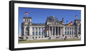 Reichstag Parliament Building, The Dome by Norman Foster architect, Mitte, Berlin, Germany, Europe-Markus Lange-Framed Photographic Print