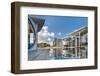 Reichstag, Paul Löbe Haus and River Spree, Berlin, Germany-Sabine Lubenow-Framed Photographic Print