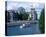 Reichstag Spree River Berlin-null-Stretched Canvas