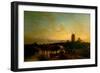 Reigate Heath, Surrey, 1857 (Oil on Canvas)-Alfred Walter Williams-Framed Giclee Print