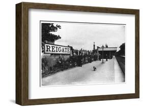 Reigate Station, Surrey-null-Framed Photographic Print