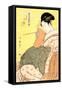 Reigning Beauties: Leisure Time-Kitagawa Utamaro-Framed Stretched Canvas