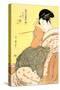 Reigning Beauties: Leisure Time-Kitagawa Utamaro-Stretched Canvas