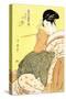 Reigning Beauties: Leisure Time-Kitagawa Utamaro-Stretched Canvas