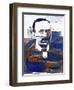 Reimagined Alfred Wallis-Mark Gordon-Framed Giclee Print