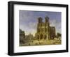 Reims Cathedral, 1833-Domenico Quaglio-Framed Giclee Print