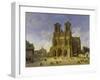 Reims Cathedral, 1833-Domenico Quaglio-Framed Giclee Print