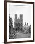 Reims Cathedral after the German Retreat, 1918-Jacques Moreau-Framed Giclee Print