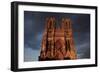 Reims Cathedral France west front-Charles Bowman-Framed Photographic Print