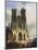 Reims Cathedral, Painting by David Roberts (1796-1864)-David Roberts-Mounted Giclee Print