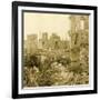 Reims Cathedral, Reims, northern France, c1914-c1918-Unknown-Framed Photographic Print