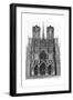Reims Cathedral-null-Framed Giclee Print