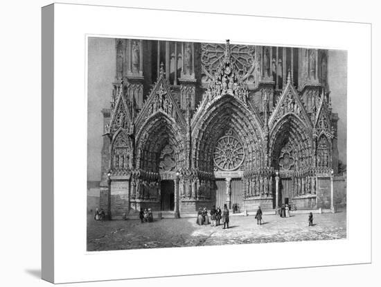 Reims Cathedral-null-Stretched Canvas