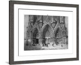 Reims Cathedral-null-Framed Giclee Print