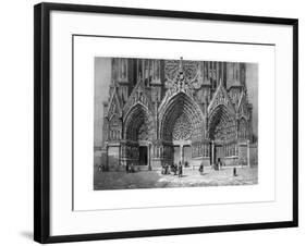 Reims Cathedral-null-Framed Giclee Print