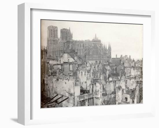 Reims Cathedral-null-Framed Photographic Print