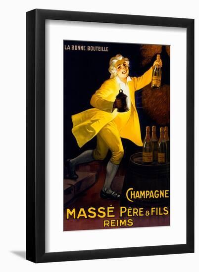 Reims French Champagne-null-Framed Giclee Print